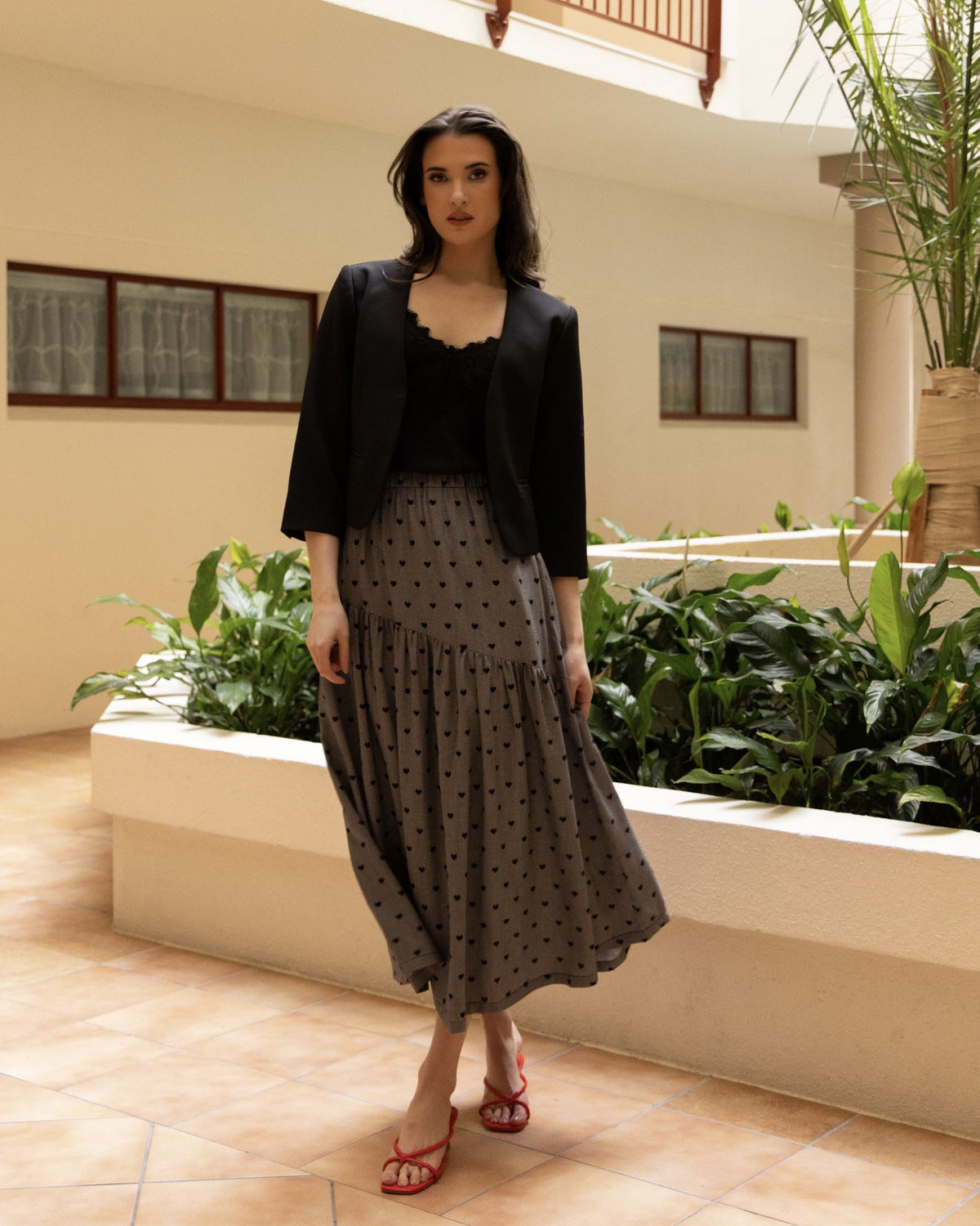 Everyday Bolero/ Black Crepe