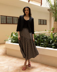 Everyday Bolero/ Black Crepe