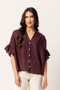 Riverstone Shirt / Plum
