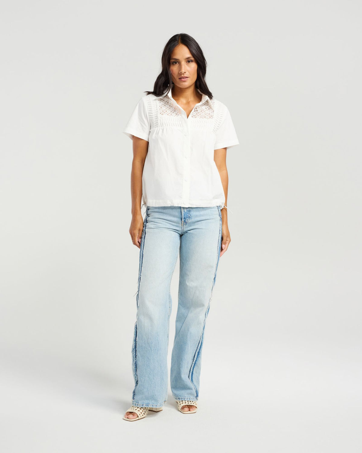 Rosa Shirt / White