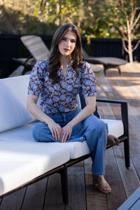 Resolute Top / Biscotti Bloom