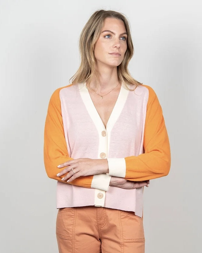 Kings Cardigan/ Petal