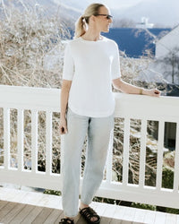 Ruby Tee / White