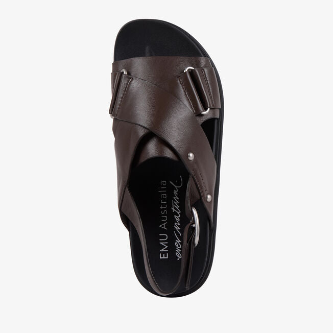 Faye Sandal - Espresso