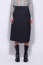 The Hepburn Skirt - Graphite