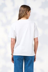Indie Tee - Silk White Multi