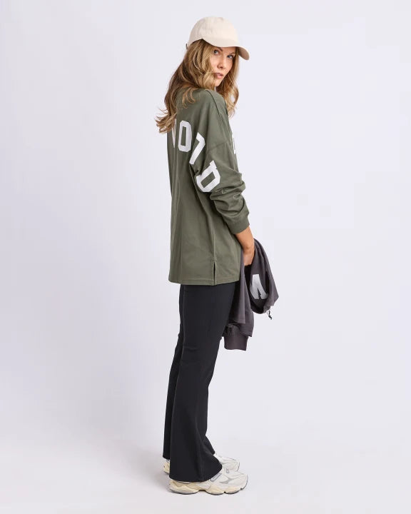Interval Crew Longsleeve - Khaki
