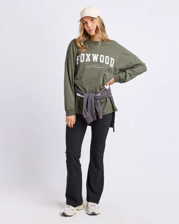 Interval Crew Longsleeve - Khaki