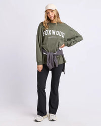 Interval Crew Longsleeve - Khaki