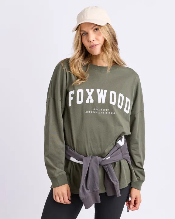 Interval Crew Longsleeve - Khaki