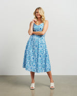 Isabelle Dress - Blue Willow