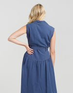 Ivy Dress - Deep Blue