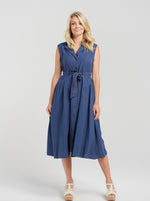 Ivy Dress - Deep Blue