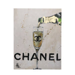 Art Acrylic Canvas Chanel - Champagne