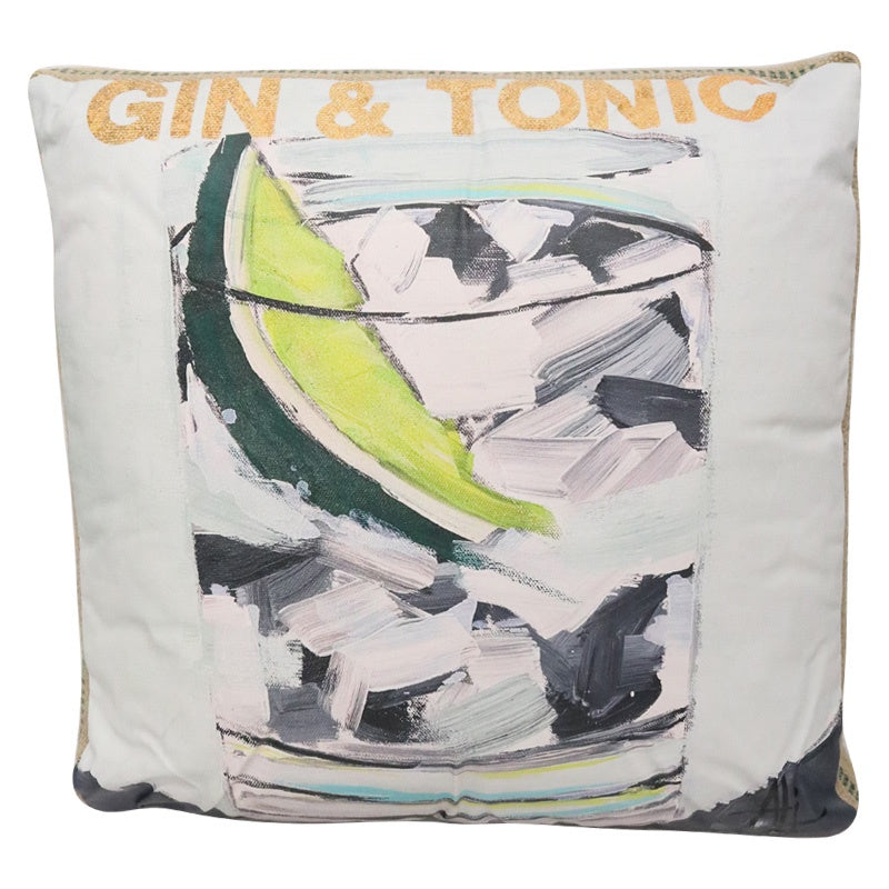 Art Cushion  - Gin & Tonic