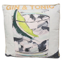 Art Cushion  - Gin & Tonic