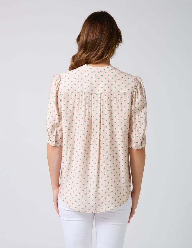 Cassie Blouse - Peppermint Pattie