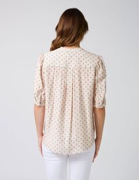 Cassie Blouse - Peppermint Pattie
