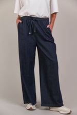 Pepi Wide Denim Pant - Oxford