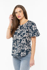 Relaxed Carefree Top - Cotton Contour