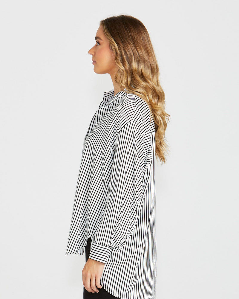 Theo Oversized Shirt - Stripe