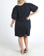 Joy Dress - Navy