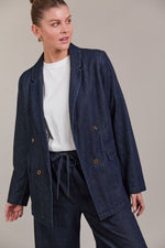 Pepi Denim Blazer - Oxford