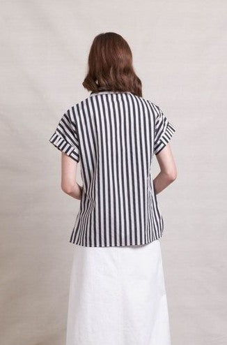 Bi Line Shirt - Ink Stripe