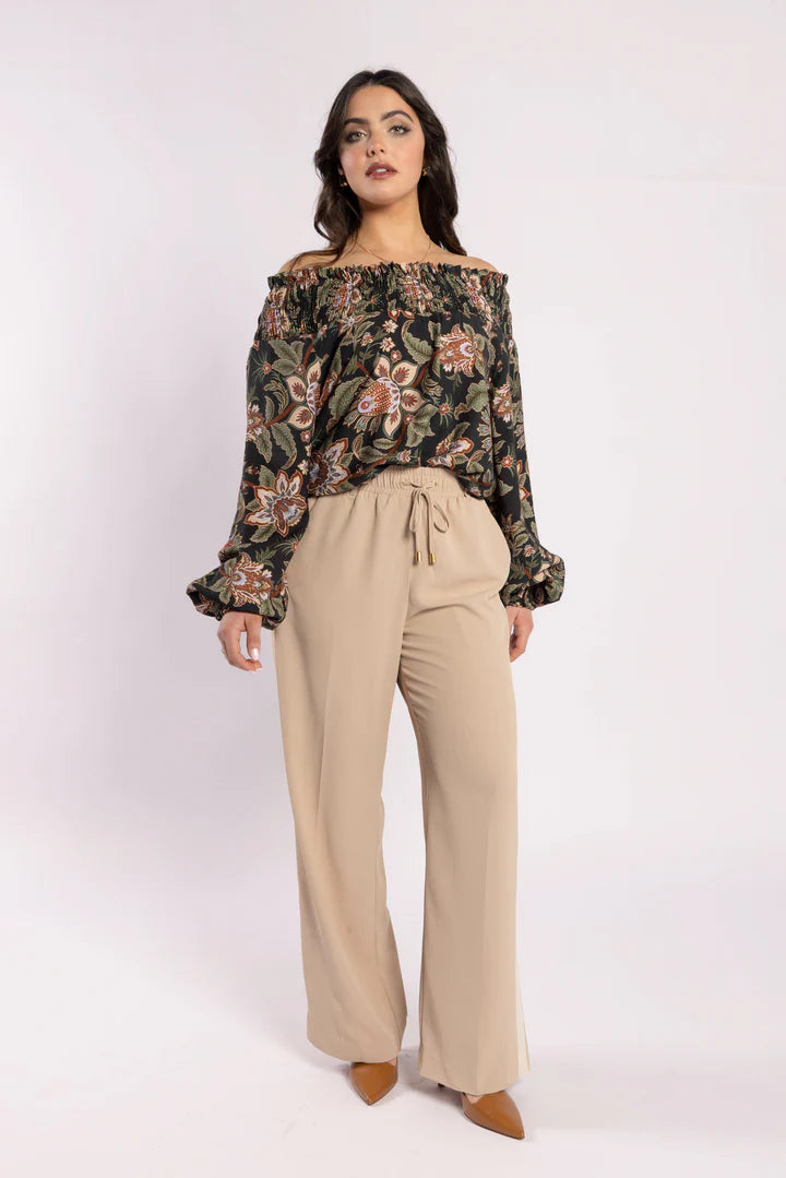 Karin Blouse - Del Ray Black