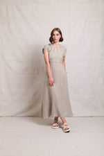 Key Note Dress - Mineral Stripe