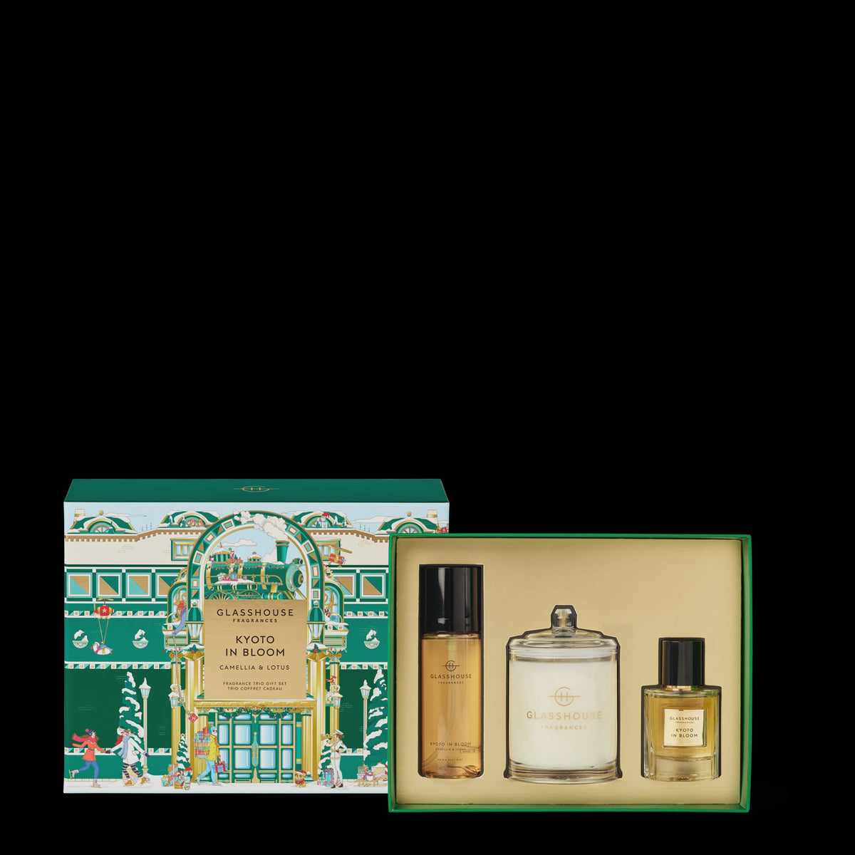 Kyoto In Bloom Fragrance Trio Christmas Gift Set
