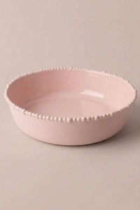 Melamine Pearl Upright Bowl 31cm - Pink