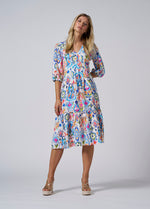 Pascale Dress - White Multi