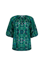 Gia Blouse - Kelly Green