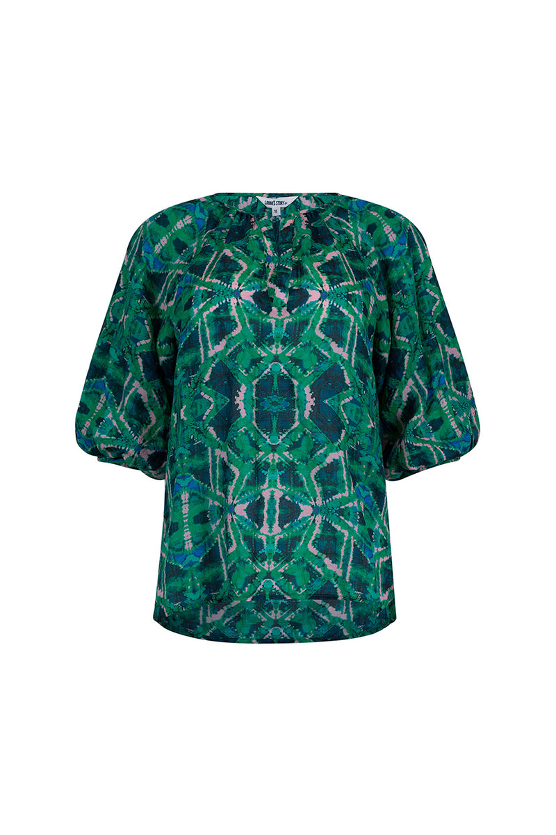 Gia Blouse - Kelly Green