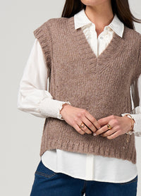 Tilly Vest - Walnut