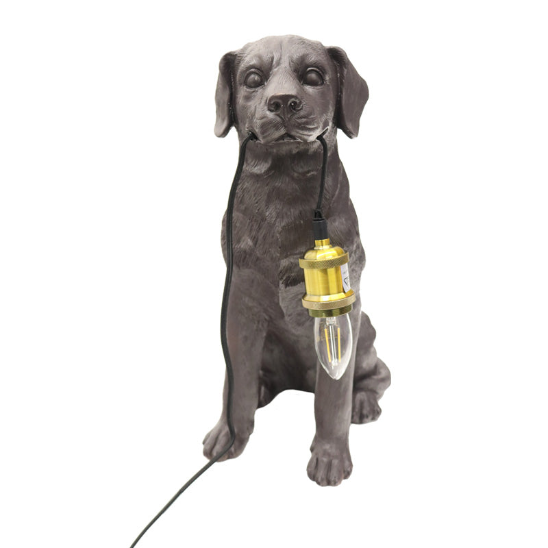 Labrador Table Lamp - Black