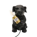 Puppy Table Lamp - Black