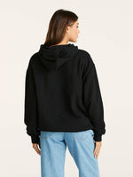 Est. Lee Baggy Hoodie - Black