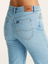 Mid Slim Straight Jean - Lafayette Blue