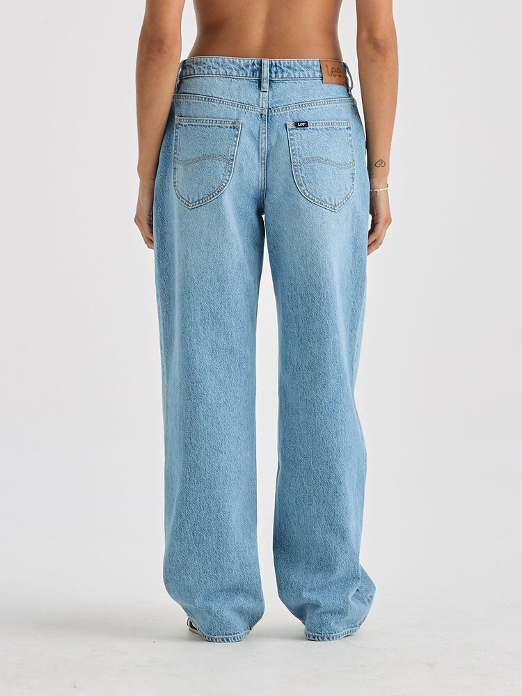 Mid Baggy Jean - Skyline Blue