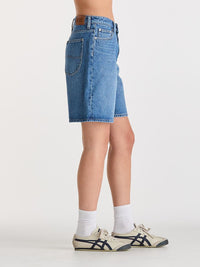 Mid Baggy Short - Serotonin Blue