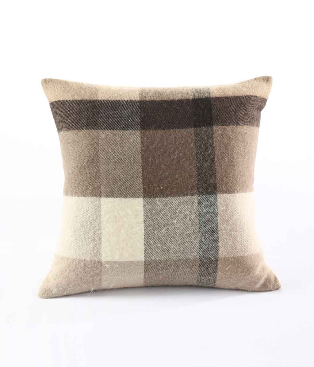 Lodge Lambswool Cushion - Mocha - Girl Next Door Fashion