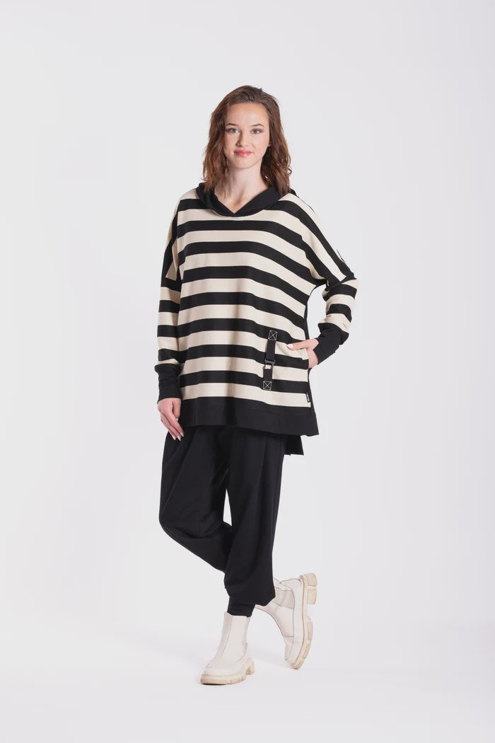 Latta Sweater Zebra Crossing - Black