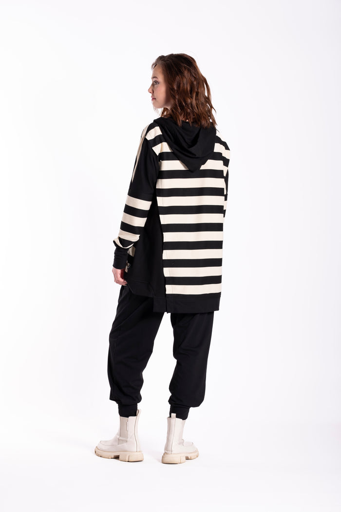 Latta Sweater Zebra Crossing - Black