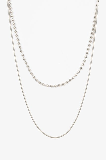 Layer It Up Necklace - Silver.