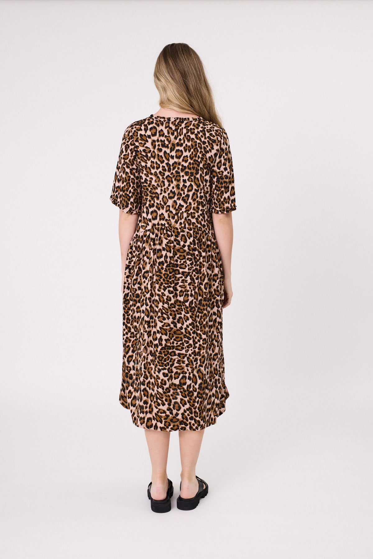 Leona Dress - Leopard Print