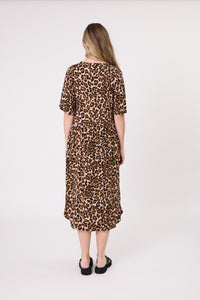 Leona Dress - Leopard Print