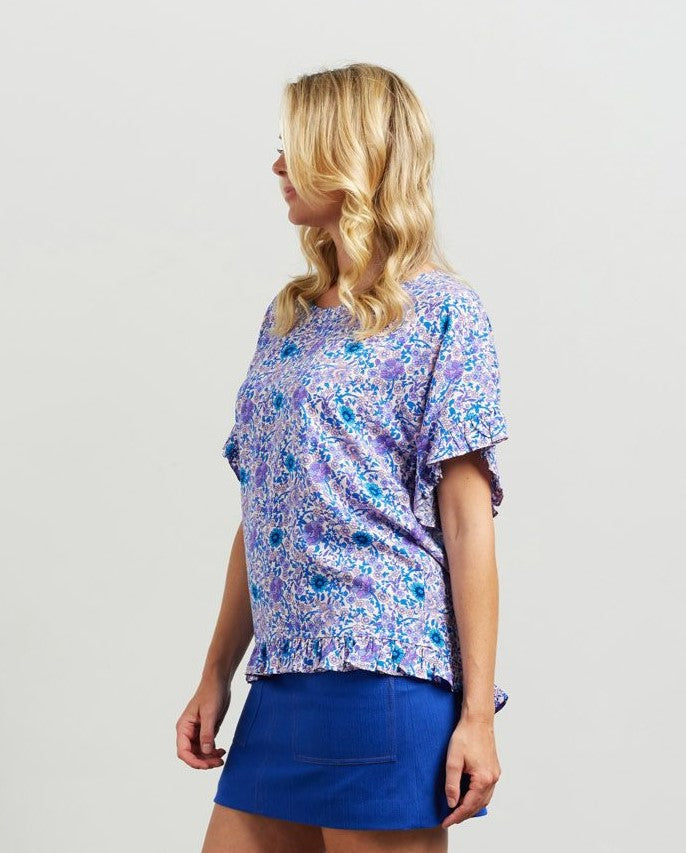 Lilah Top - Floral Meadow