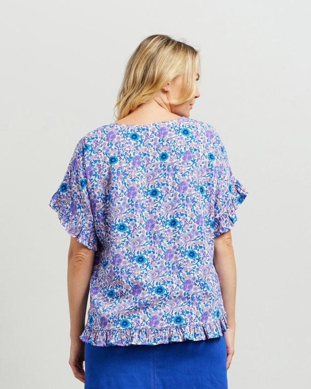 Lilah Top - Floral Meadow